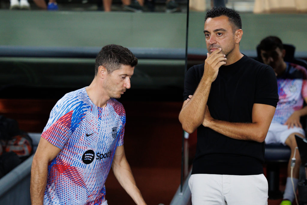 FC Barcelona v Manchester City - Friendly Match